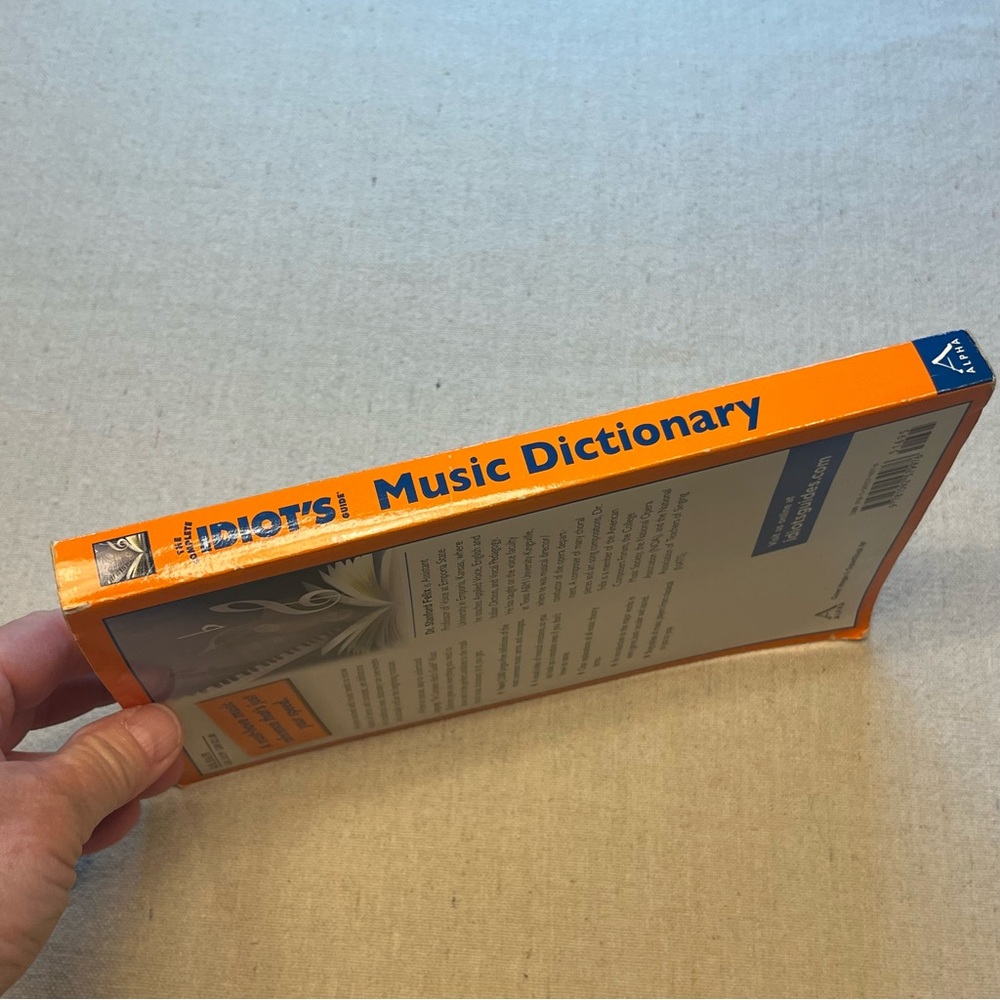 The Complete Idiot's Guide Music Dictionary - Paperback - Picture 3 of 13
